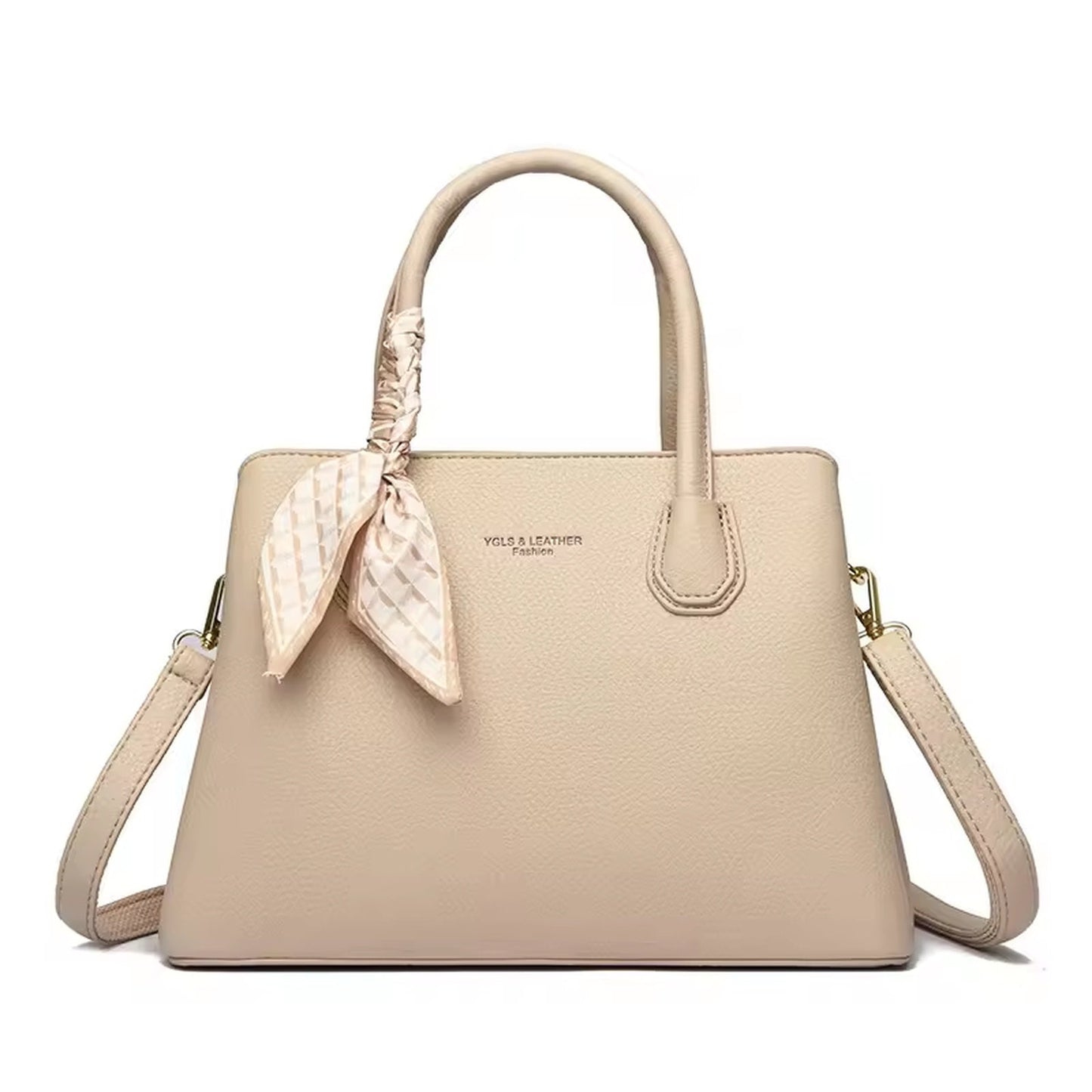Silk Accent Structured Tote