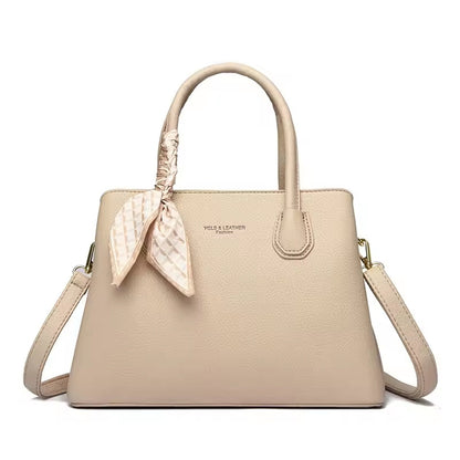 Silk Accent Structured Tote