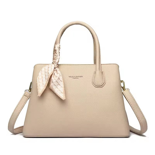 Silk Accent Structured Tote