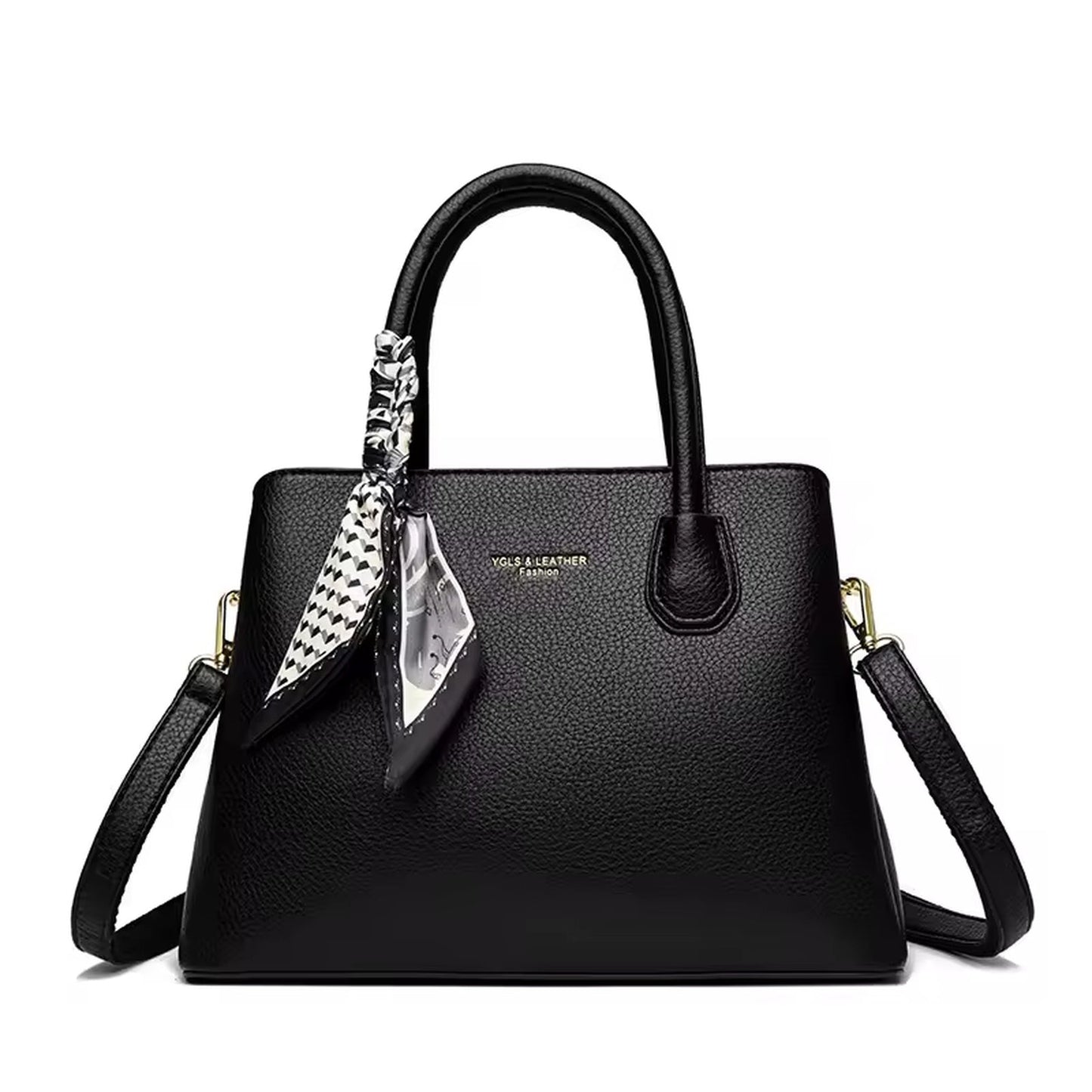 Silk Accent Structured Tote