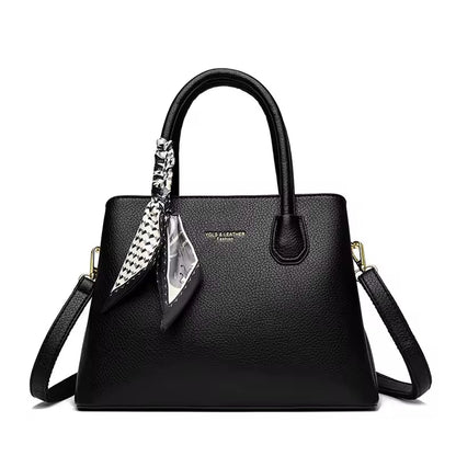 Silk Accent Structured Tote