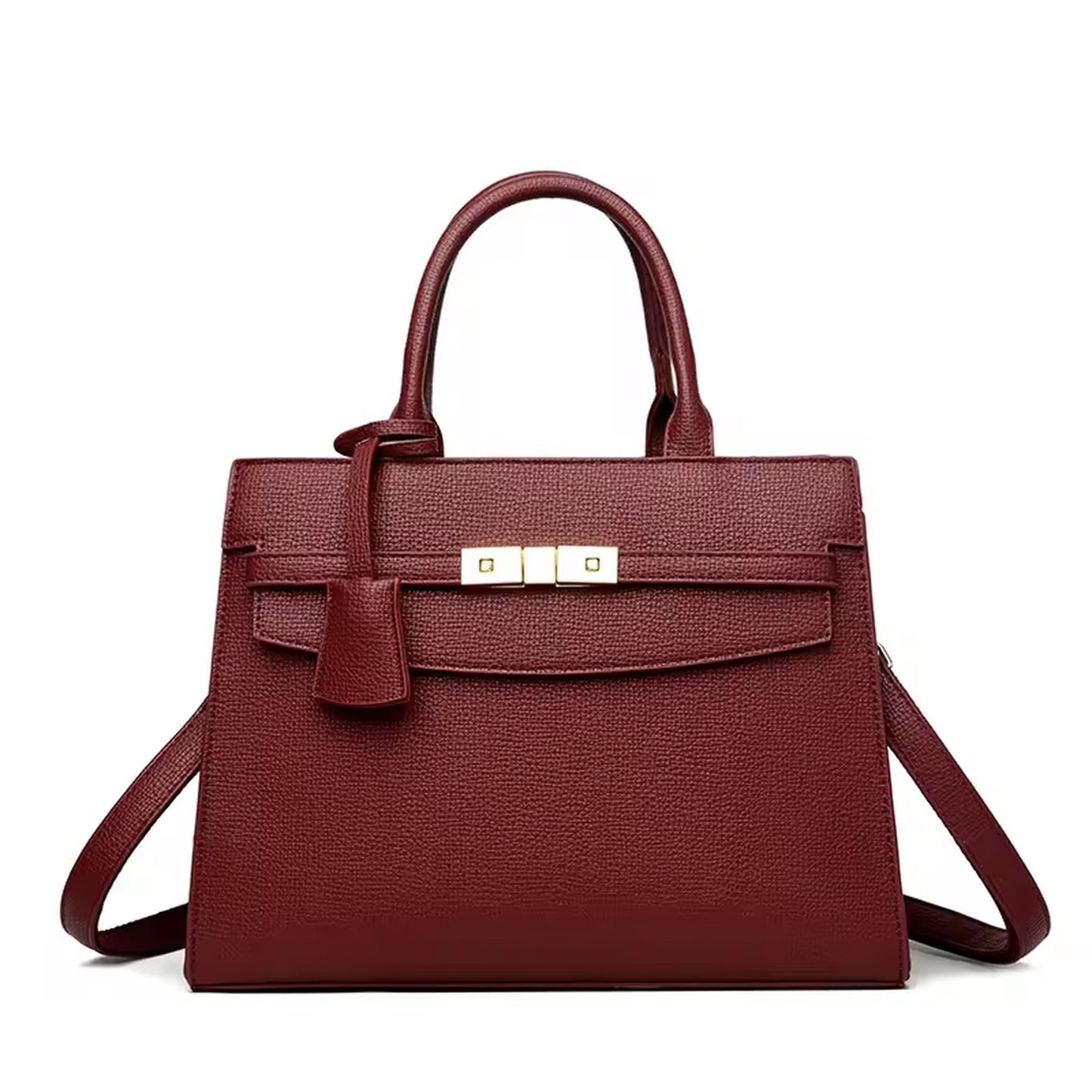 Platinum Structured Tote